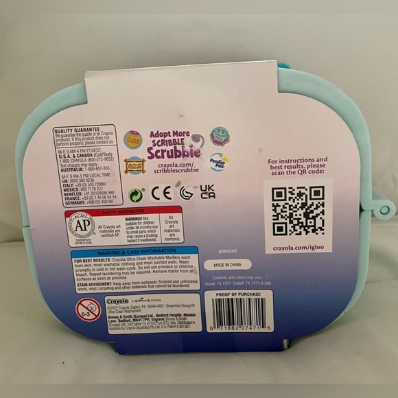 Crayola Scribble Scrubbie Artic Igloo - Picture 5 of 5
